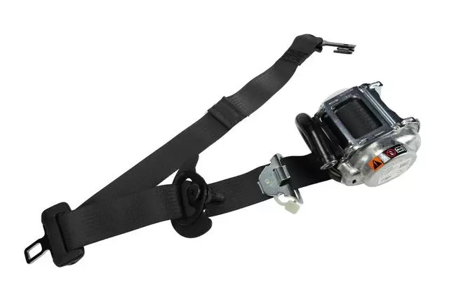 Part# 19352254 Black Driver Seat Belt with Retractor and Pre-Tensioner - GM (19352254)