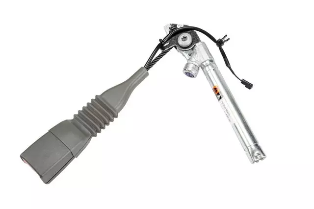 Medium Dark Pewter Passenger Seat Belt with Buckle and Pre-Tensioner - GM (19353083)