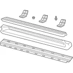 6L2Z16450BB - Body: Running Board for Ford: Explorer Image
