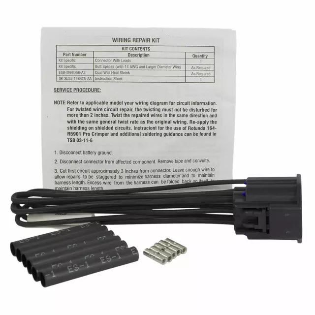 AU2Z14S411BKB - : Wire Assembly for Ford Image