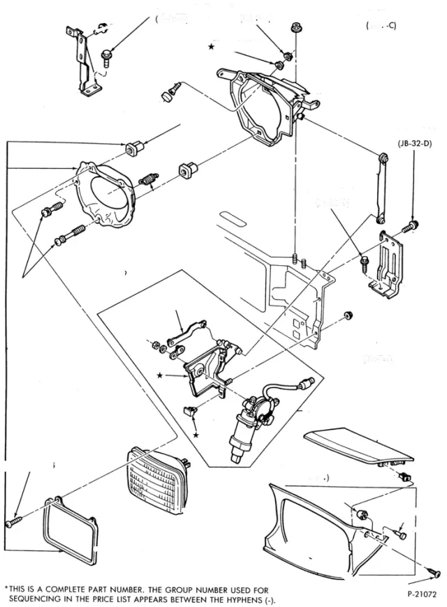 F3UZ13007A - Electrical: Sealed Beam for Ford Image