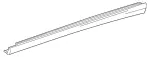 24269801549999 - : Trim, Longitudinal Member for Mercedes-Benz Image