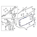 ML3Z17A605F - : 2021-2023 Ford F-150 - Lower Hose for Ford: F-150 Image