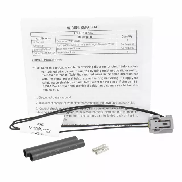 JU2Z14S411GA - : Wire Assembly for Ford Image
