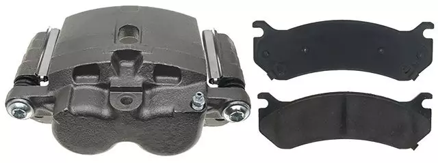 19322748 - : Disc Brake Caliper Assembly with Ceramic Pads (Loaded Police), Remanufactured for GM Image