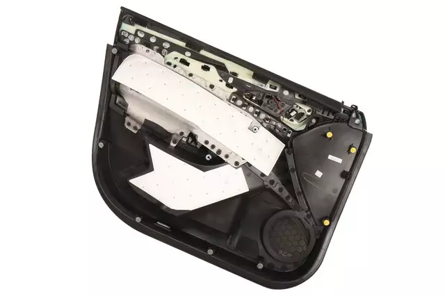 22864278 - : Jet Black Front Passenger Side Door Trim for GM Image