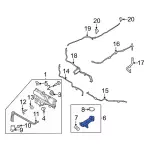 M2DZ17A605P - Body: Filler for Ford: Bronco Image