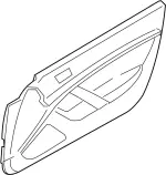 809011NB1E - : Door Trim Panel for Infiniti Image