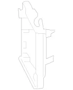 2055004000 - Radiator: Holder for Mercedes-Benz Image