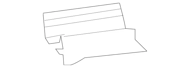 21191933203C99 - Body: Track Cover for Mercedes-Benz Image