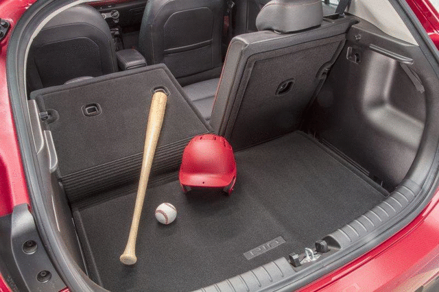 H9F12AU100 - : Cargo Mat, Carpeted W\/ Seat Back Protection for Kia: Rio Image