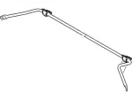 8G1Z5A772B - Suspension: Stabilizer Bar for Ford: Taurus | Mercury: Sable Image