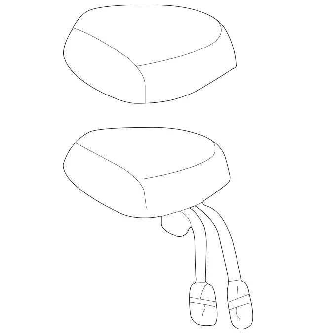 1298201975 - Electrical System: Antenna for Mercedes-Benz: 300SL, 500SL, 600SL, SL320, SLK230, SLK320 Image