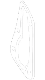 2038260091 - Electrical System: Sealing Ring for Mercedes-Benz: 180C, C230, C320 Image