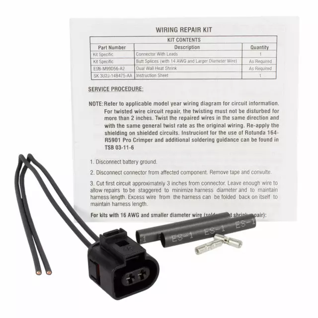 8U2Z14S411MA - : Wire Assembly for Ford Image