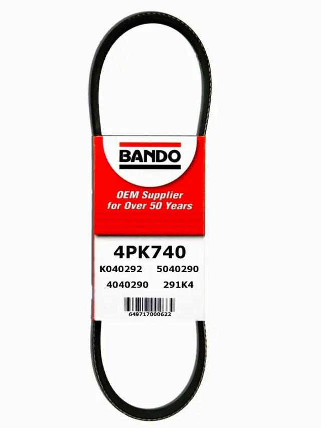4PK740 - : Bando USA OEM Quality Serpentine Belt for Bando Image