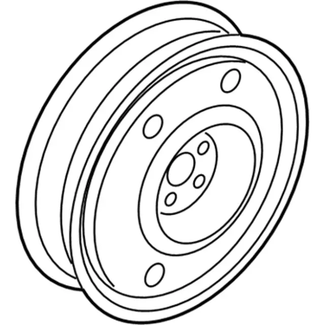 FT4Z1015A - Suspension: Wheel, Spare for Ford: Edge | Lincoln: Continental, Nautilus Image