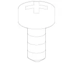 19849829 - Rear Seat Bench: Screw for Mercedes-Benz Image