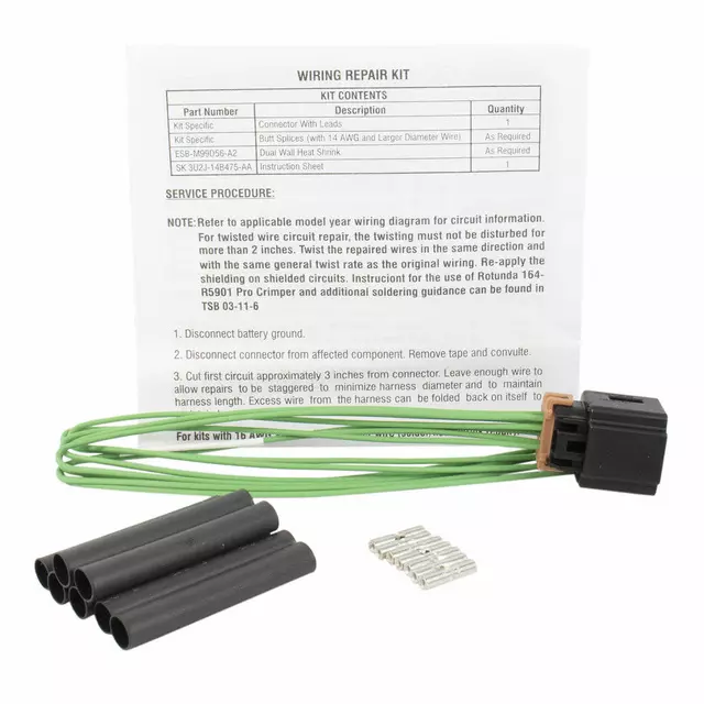 Wire Assembly - Ford (JU2Z-14S411-ADA)