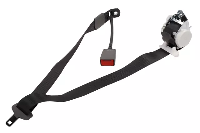 Black Rear Center Seat Belt Retractor Kit - GM (84494124)