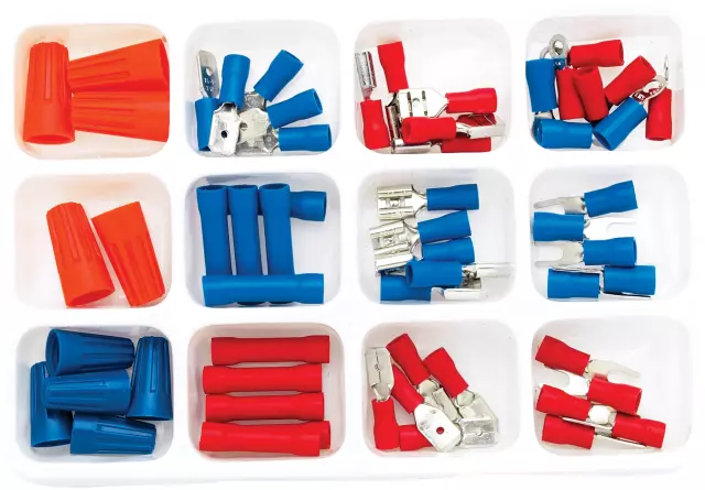1484 - : Includes Spade, Butt, Flat and Wire Nut Terminals. Storage Tray Included. for Performance Tool Image