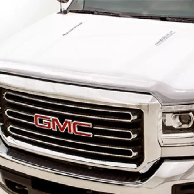 19329345 - Exterior: Hood Protector - Chrome for GMC: Sierra 1500, Sierra 2500 HD, Sierra 3500 HD Image