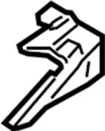 260921MA0A - : Headlamp Assembly Mount Bracket for Infiniti Image