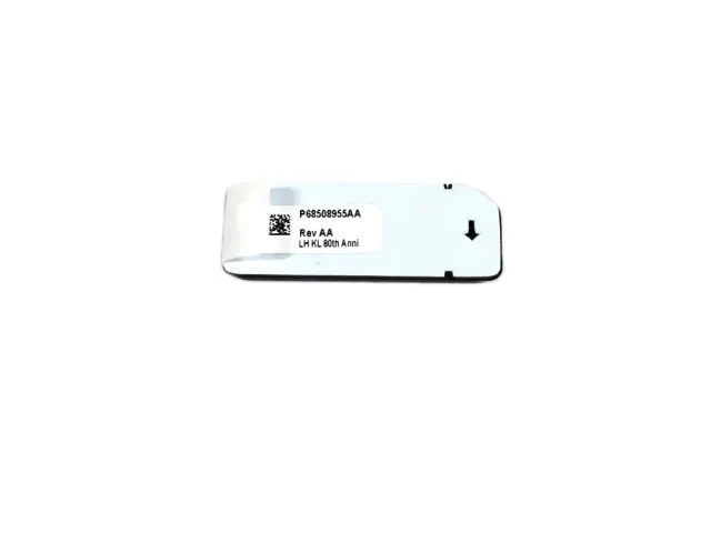 68508955AA - Exterior Ornamentation: Front Door Nameplate, Left for Mopar Image