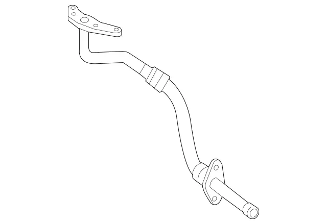 2780902200 - Engine: Oil Return Tube for Mercedes-Benz Image