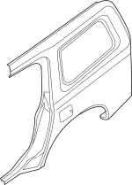 G8100ZQ0MA - : Quarter Panel for Infiniti Image