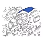 PC3Z26044F58AA - : Top Panel for Ford: F-250 Super Duty, F-350 Super Duty, F-450 Super Duty Image