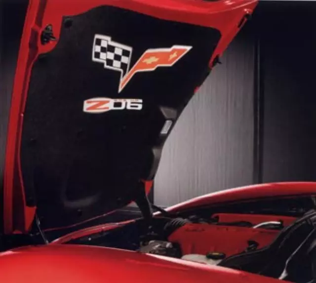 19214019 - Exterior: Under Hood Liner - Z06 Logo for GM Image