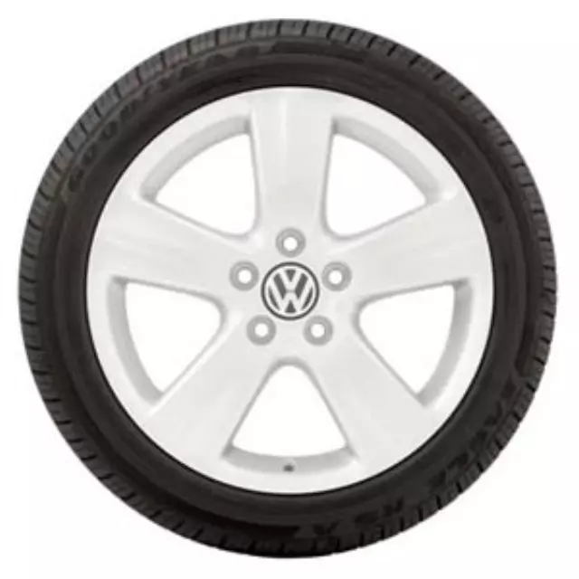 1K0071497666 - Suspension: 17in Activa Wheel - Silver for Volkswagen: GTI, R32, Rabbit Image