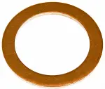65273 - : Copper Drain Plug Gasket, Fits 5/8, M16, M16.4 for Dorman Image