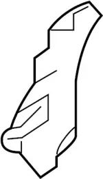 215595DA2A - : Air Guide for Infiniti Image