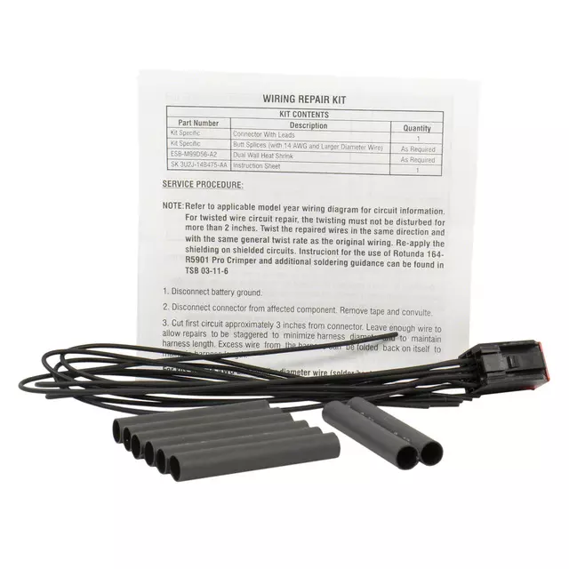 1U2Z14S411AYA - : Wire Assembly for Ford Image