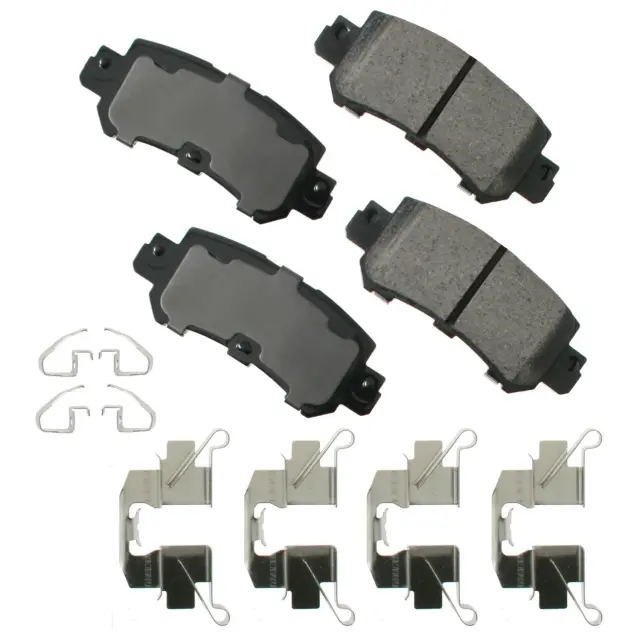 ACT1624 - : Akebono ProACT Ultra Premium Ceramic Disc Brake Pad Kit for AKEBONO Image