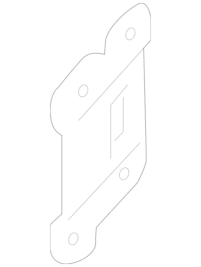 176885002664 - Body: Blind Spot Radar Cap for Mercedes-Benz Image