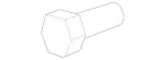 1709900010 - : 1954-2025 Mercedes-Benz - Hexagonal Head Screw for Mercedes-Benz: 180C, 300S, 600SL, C230, C240, C250, C280, C300, C32 AMG, C320, C350, C43 AMG, C55 AMG, CL500, CL55 AMG, CL550, CL63 AMG, CLK320, CLK350, CLK430, CLK500, CLK55 AMG, CLK550, CLK63 AMG, CLS400, CLS500, CLS55 AMG, CLS550, CLS63 AMG, CLS63 AMG S, E320, E350, E400, E430, E500, E55 AMG, E550, E63 AMG, E63 AMG S, G55 AMG, G550, G550 4x4, G63 AMG, G65 AMG, GLK350, Maybach S550, S350, S400, S430, S450, S500, S55 AMG, S550, S550e, S63 AMG, SL320, SL500, SL550, SLK230, SLK250, SLK280, SLK300, SLK320, SLK350 Image