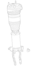 1673203905 - : Air Spring Strut for Mercedes-Benz Image