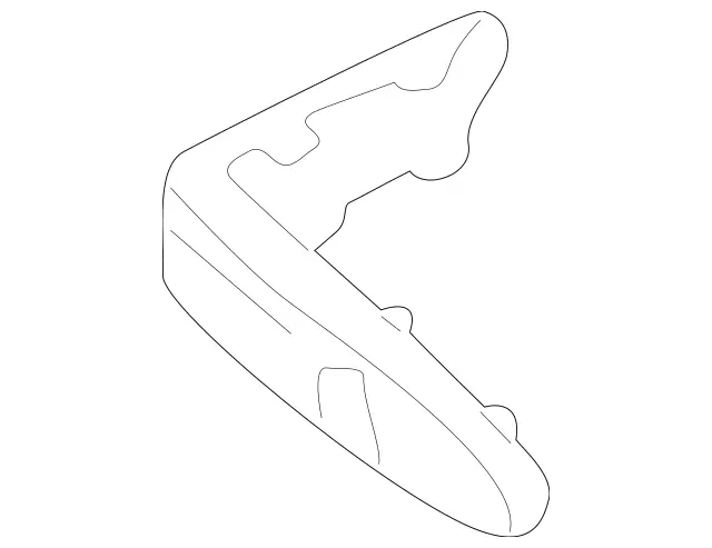 2038851821 - Attachment Parts: Rail for Mercedes-Benz: C230, C240, C280, C32 AMG, C320, C350 Image image