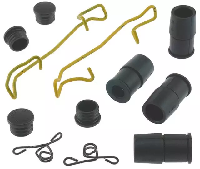 19264058 - : Rear Disc Brake Caliper Hardware Kit with Springs, Bushings, and Caps for GM Image