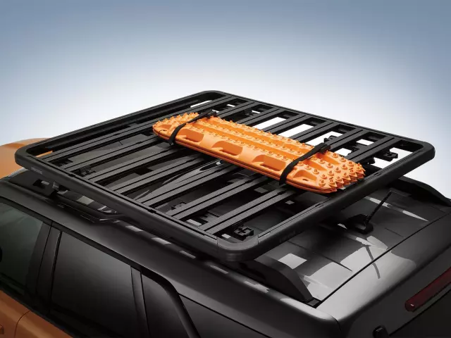 VKB3Z99550B26B - Hauling: Recovery Track Mount for Ford: Bronco, Bronco Sport, E-350 Super Duty, E-450 Super Duty, F-150, F-250 Super Duty, F-350 Super Duty, F-450 Super Duty, F-550 Super Duty, Maverick, Ranger Image