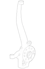 251330132039 - : Steering Knuckle for Mercedes-Benz: R320, R350, R500 Image