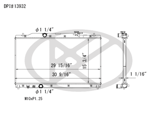 A13932 - : Koyorad Radiator for Koyo Image