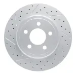 83039018L - : DFC Geoperformance Rotor - Drilled and Slotted for DYNAMIC FRICTION Image