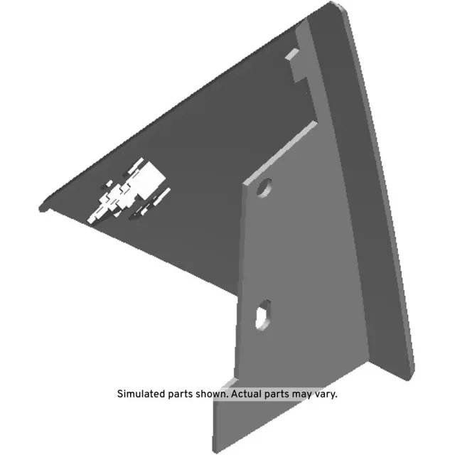 84734043 - : Passenger Side Windshield Frame Applique for Chevrolet: Express 1500, Express 2500, Express 3500, P30 | GMC: Savana 1500, Savana 2500, Savana 3500 Image