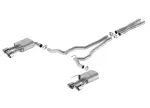 M5200M5SCV - : 2024-2025 Mustang 5.0L Sport Non-Active With Valance-Chrome Tip for Ford Performance Parts Image