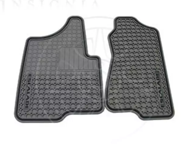 12497329 - Interior: Floor Mats, All Weather, Front for Cadillac: Escalade, Escalade ESV, Escalade EXT Image