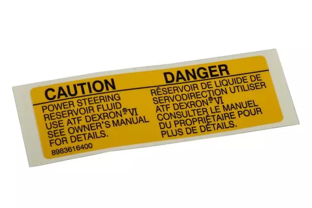 98361640 - : F Label for GM Image